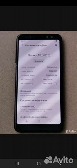 Телефон Samsung a8