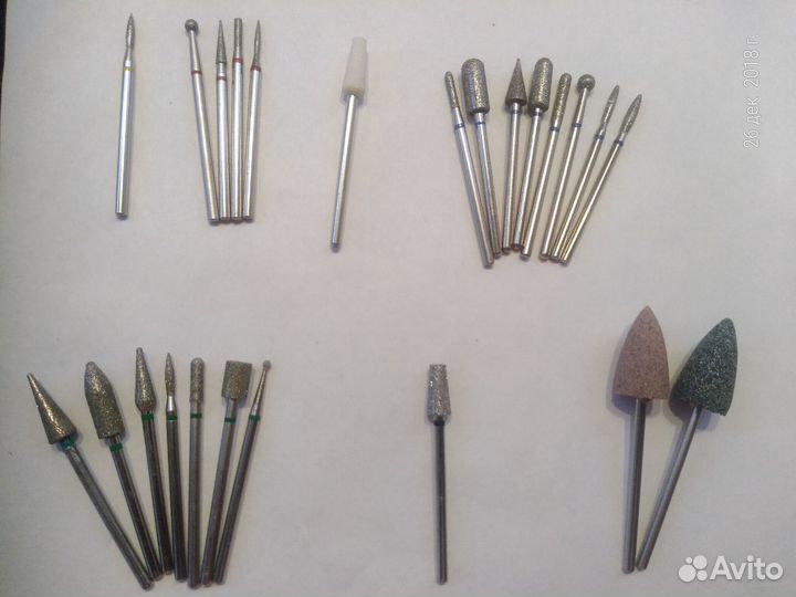 Фрезы для маникюрного аппарата бормашины педикюра