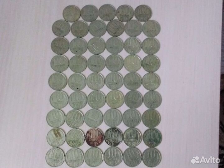 Цена за коллекцию монет СССР