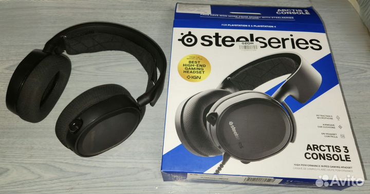 Игровые наушники SteelSeries Arctis 3 Console PS5