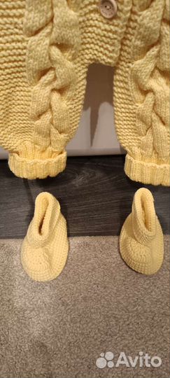 Вязаный комбинезон