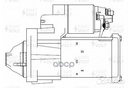 Стартер BMW X1(F48) LST2616 startvolt