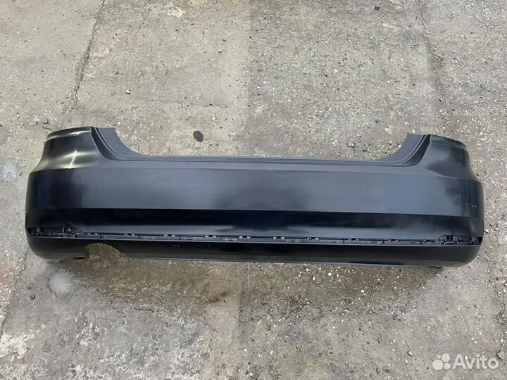 Бампер задний Фольксваген поло Рестайлинг