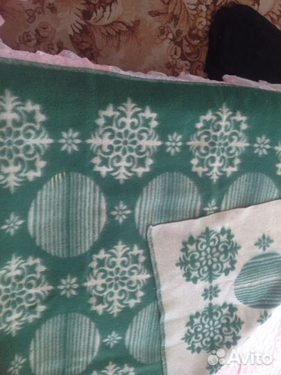 Одеяло шерстяное СССР 190*150