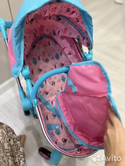 Коляска для кукол большая