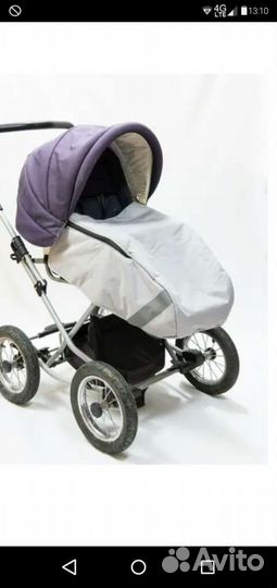 Накидка на ножки в коляску
