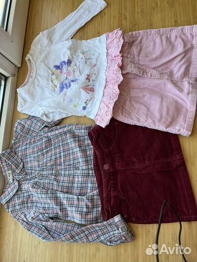 Осенние вещи пакетом для девочки