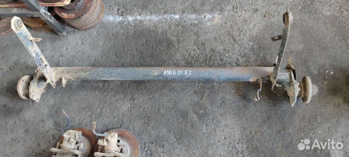 Балка задняя audi 80 б3 под дисковые тормоза