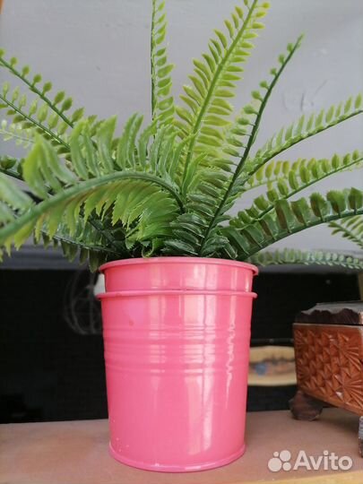 Кашпо икеа цветы растения искусственные ваза СССР