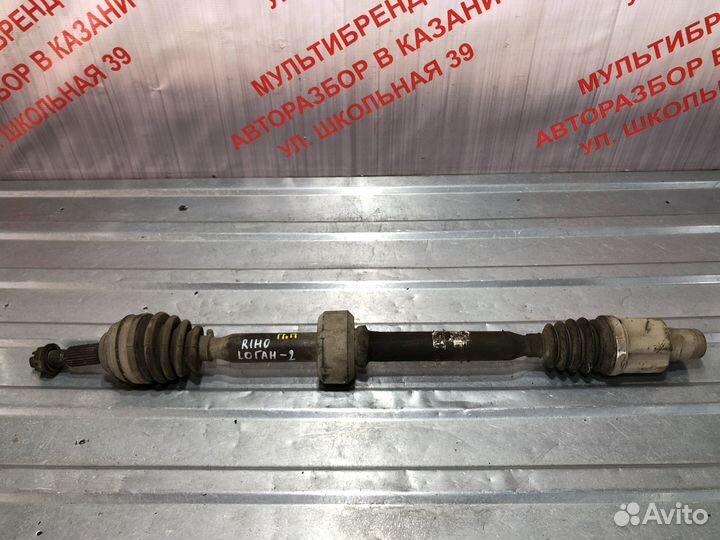 Привод передний правый Рено Логан 2 1.6 л мт