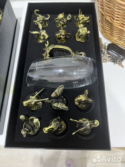 Набор рюмок стопок перевертыши знаки зодиака