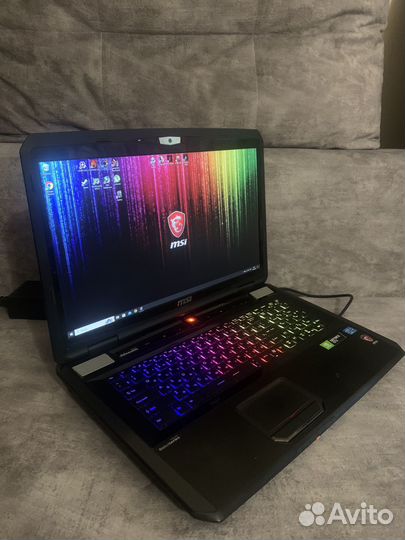 Игровой MSI GT70 (i7 3820QM, GTX 1060 6GB, 16 RAM)