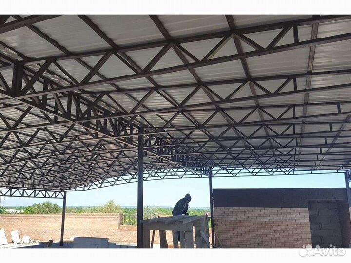 Навесы с установкой