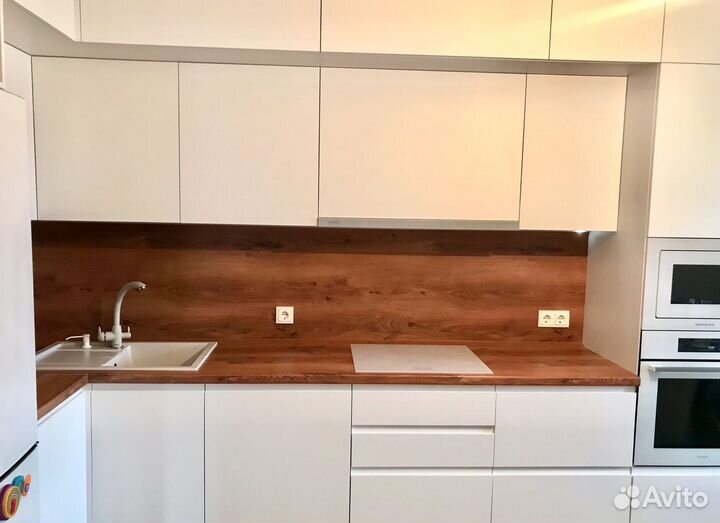 Кухня угловая на заказ.мдф фасады