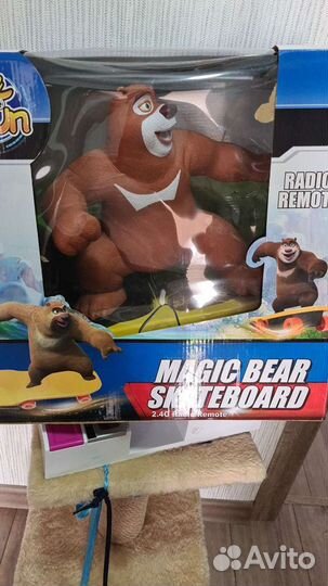 Медведь на Скейте Новый