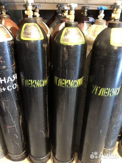 Баллон углекислота 5,10,20,40л(полуавтомат,пиво)