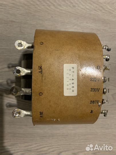 Понижающий трансформатор 240/230/220 на 26