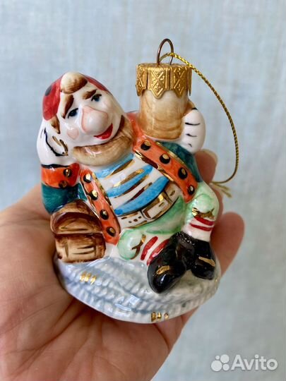 Елочная игрушка Лефортовский фарфор