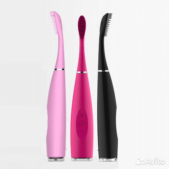 Электрическая силиконовая зубная щётка