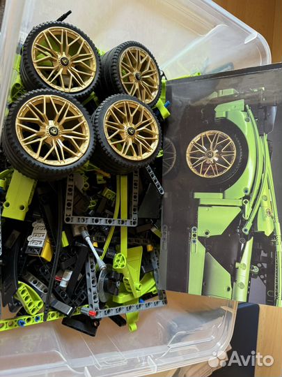 Конструктор lego lamborhini sian