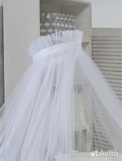 Балдахин с креплением для кроватки