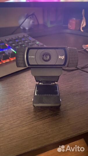 Веб-камера Logitech HD Pro C920 webcam Black