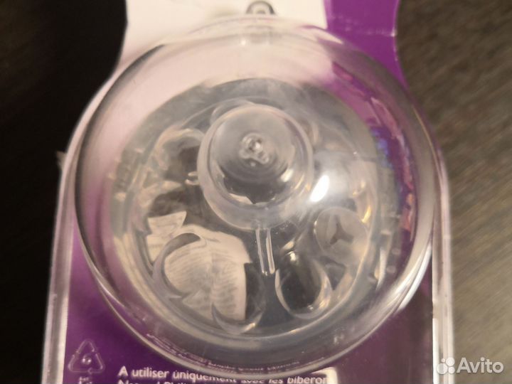 Соска на бутылочку авент для густых смесей