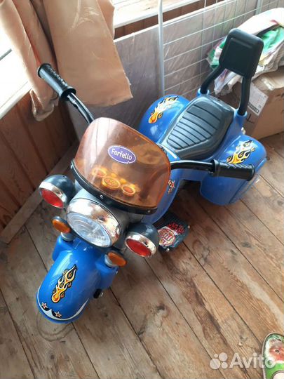 Детский электро мотоцикл