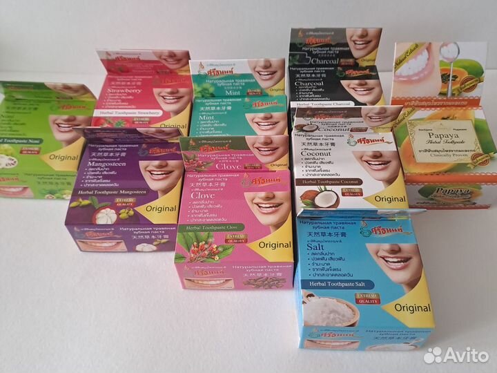Зубная паста Таиланд отбеливание