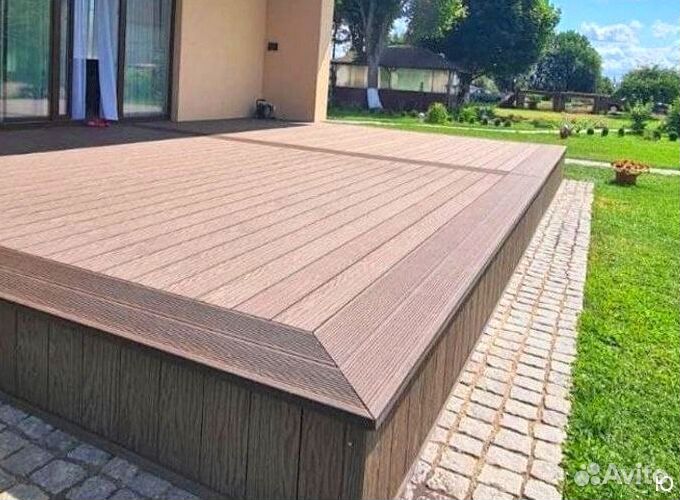 Террасная доска дпк для беседки