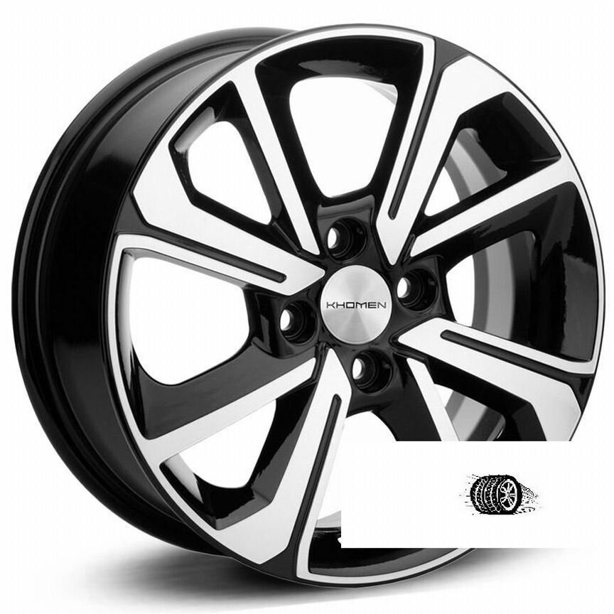 Литые диски Khomen Wheels 6×R15 4×100