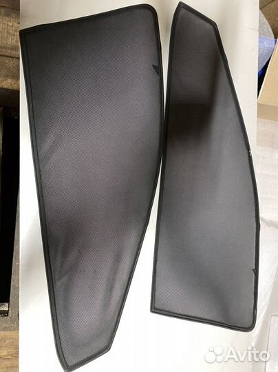 Каркасные шторки на kia rio 3