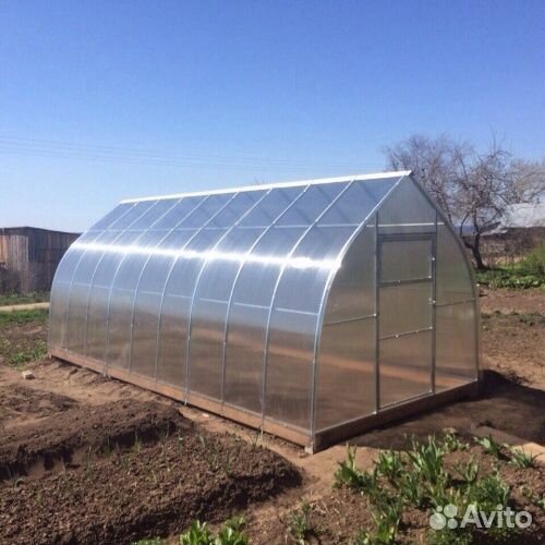 Теплица 3*4м с поликарбонатом (возможна установка)