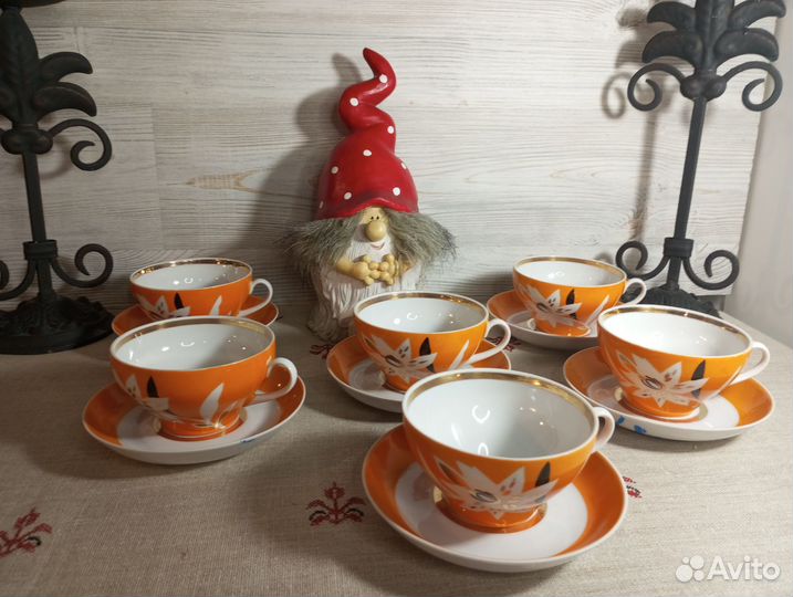 Чайные сервизы Дулево