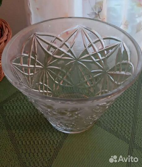 Салатник хрусталь,тарелки