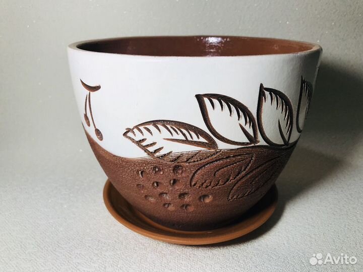 Продам керамические горшки для цветов