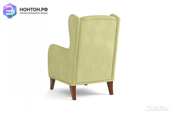Кресло евромагнат светло-зеленое