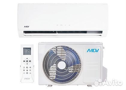 Мощный кондиционер MDV mdsaf-18HRN1-Z до 52 кв.м
