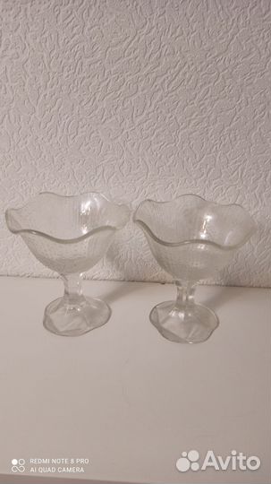 Креманка стекло. СССР. Б/у