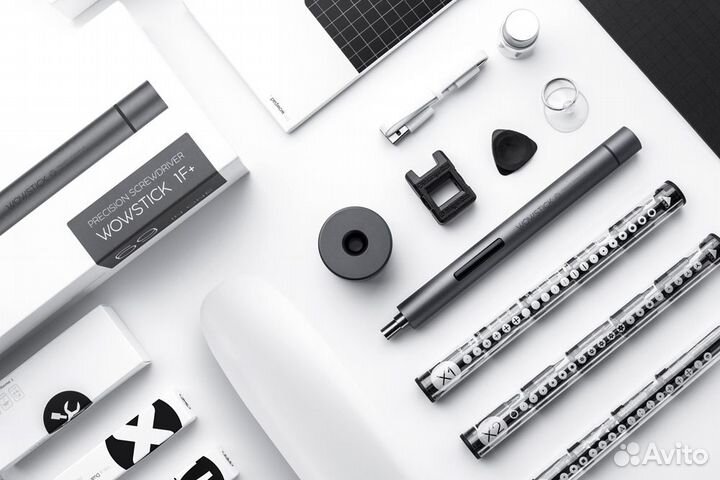 Электроотвертка черная Xiaomi Wowstick 1F+