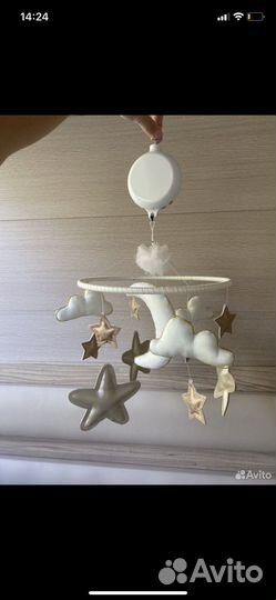 Музыкальный мобиль из фетра