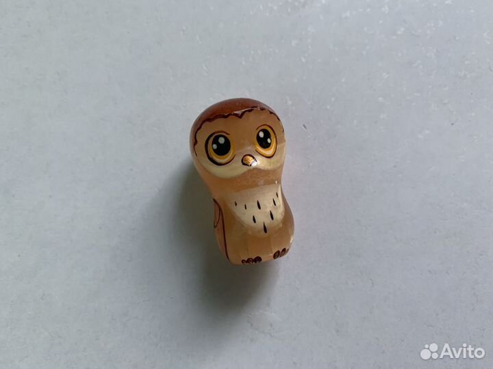 Сова фигурка 3 см, селенит