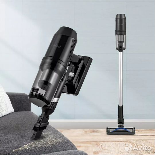 Вертикальный пылесос kitfort