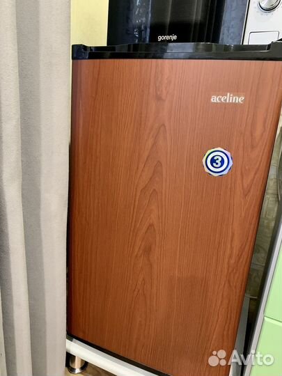 Холодильник компактный Aceline S201AMG коричневый