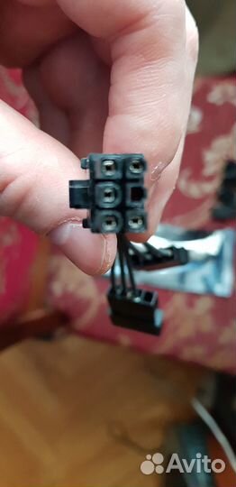 Переходники питания для видеокарт 2X6pin 2X8pin