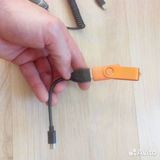 Переходник новый OTG USB 2.0 otg 3.0 mini micro