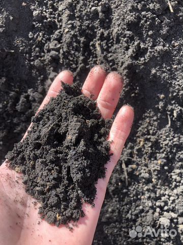 Плодородный грунт, чернозём в мешках и навалом