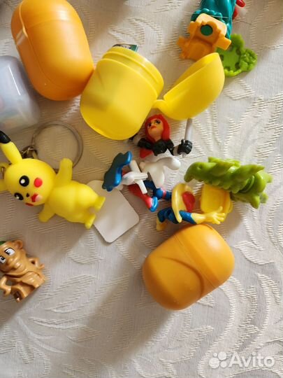 Мягкая игрушка киндер пакетом