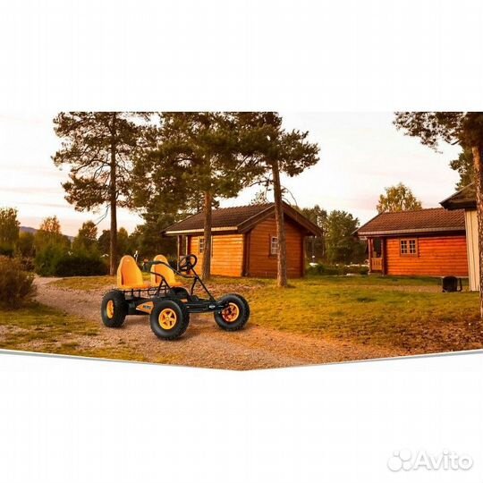 Веломобиль двухместный Berg Duo Coaster BFR