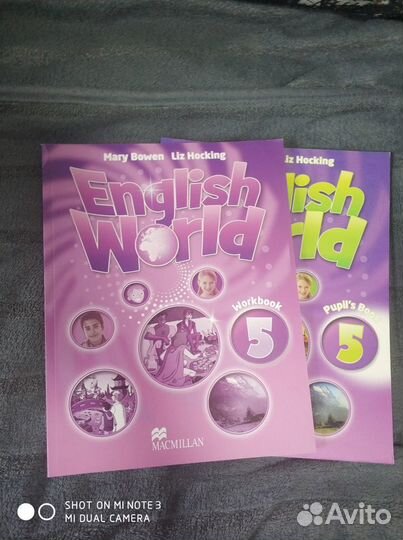 English World 5 учебник + рабочая тетрадь